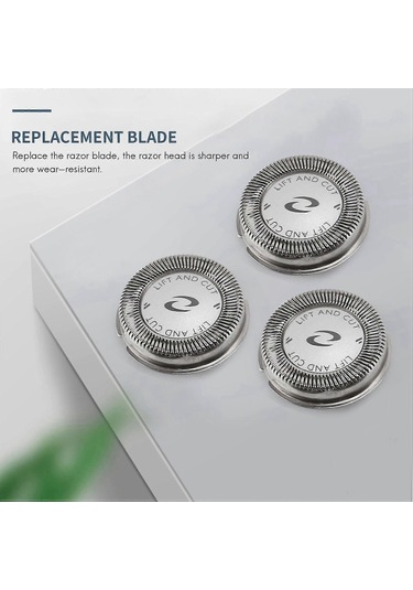 Philips Pt726 Pt725 Pt720 Pt710 Pt715 Pt725 İçin 3 Adet Yedek Tıraş Başlığı Hq64