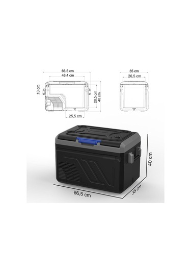Coolist Clk25 12/24volt/220volt 25 Litre Kompresörlü Oto Buzdolabı/dondurucu
