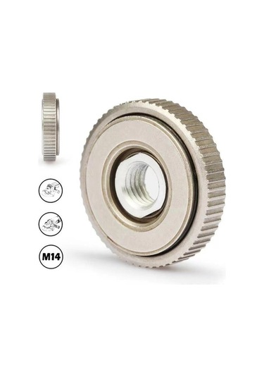 Besthome1 Özellikle Endüstriyel Kullanıma Özel M14 Otomatik Pano, Taşlama Cila Makinesi, Taşınabilir Hızlı Kilitleme Sistemi, D