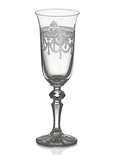 Ronesans Şampanya Kadehi Kristal 6'lı