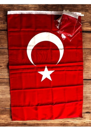 Alpaka Kumaş Türk Bayrağı 1. Kalite 50x75 Cm