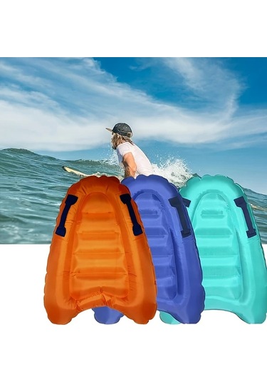 Elmpaly Kırmızı Şişme Sörf Tahtası: Hafif, Katlanır, Taşınabilir, Su Sporları İçin