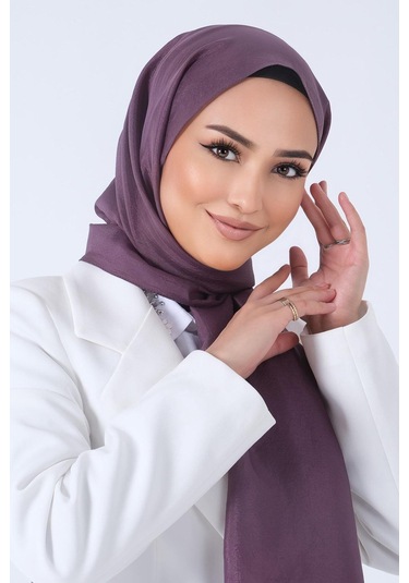 Harem Scarf Brisa Vual Şal - Mürdüm - Mürdüm