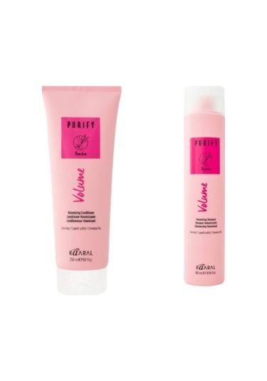 Kaaral Purify Volume Şampuan 300 ML + Purify Volume Bambu Özlü Saç Kremi 250 ML