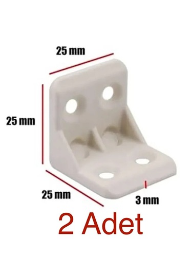 Köşe Rafı Üçgen Kenarlı 25cm 1 Adet Estetik Ve Pratik