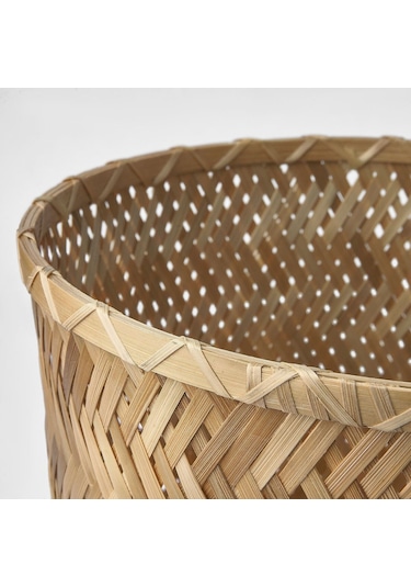 Bambu Saksı, Bambu, 24 Cm 3 Adet