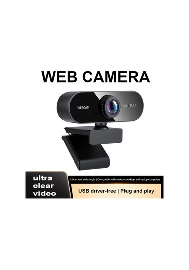Chuangyinshop A13 1080p Full Hd Web Kamera Mikrofonlu 120 Derece Acı Genis Ağ Konferans
