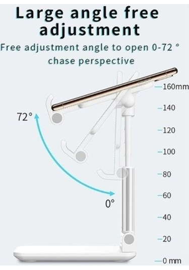 Ultratekno Profesyonel İki Kademeli Telefon & Tablet Tutucu Stand Wa
