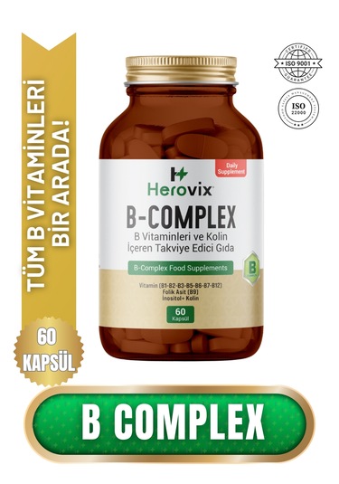 Herovix B Complex 60 Kapsül