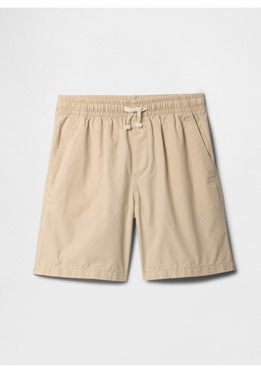 Gap Erkek Çocuk Bej Relaxed Pull-on Şort-13539 Bej-001