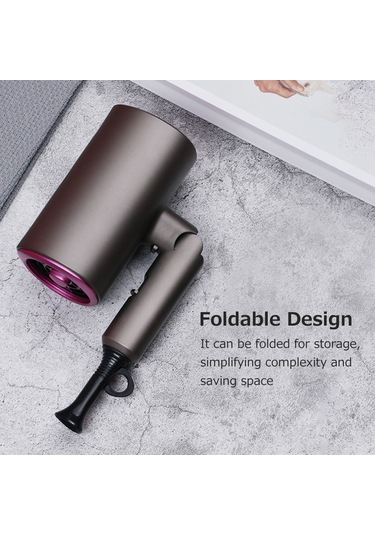 Saç Kurutma Makinesi Profesyonel Katlanır Taşınabilir Ev 1800w Yüksek Güçlü Saç