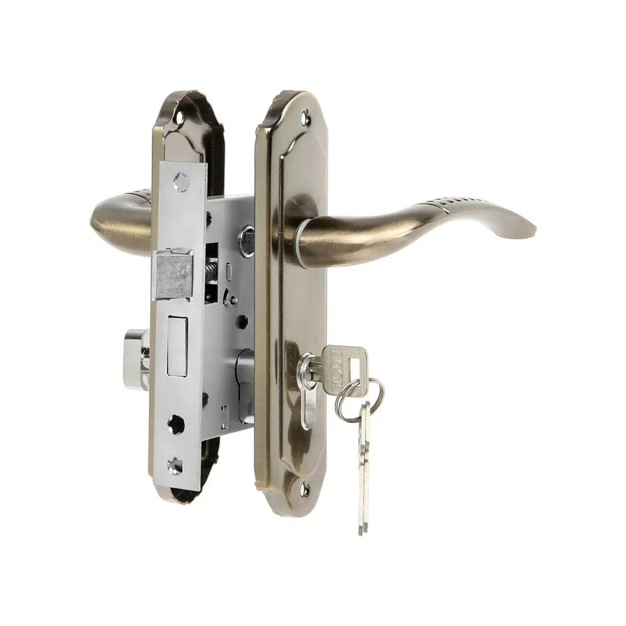 Lockland Kolu İle Birlikte Gömme Kapı Kilidi 165523635 Zirveli