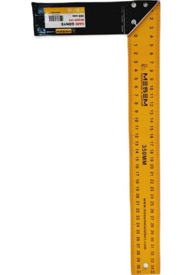 Marangoz Gönye Sari 35 Cm Mesem