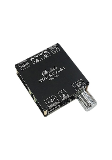 Jms 100 W Bluetooth 5.0 Dijital Güç Amplifikatörü Kurulu Aux Hoparlör 2.0 Ch