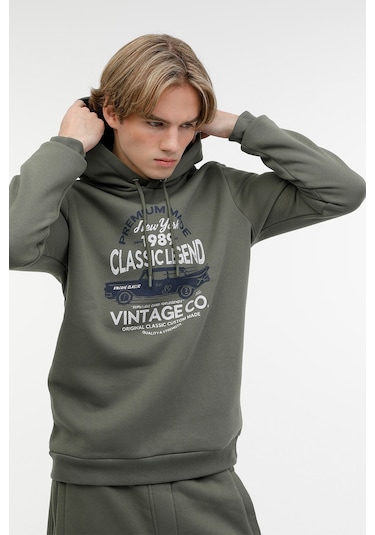 Kinetix Me Percy-b 17ed08 3pr Haki Erkek Sweatshirt 000000000101450075