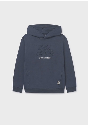 Mayoral Erkek Çocuk Kapüşonlu Sweatshirt 7401 Lacivert