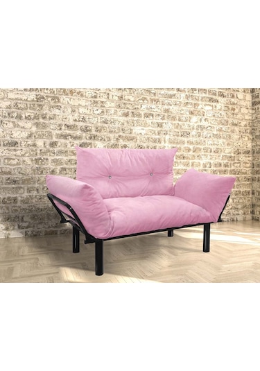 Evdemo Ada İkili Koltuk Pembe
