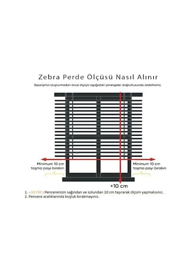 Ithal Bambu Ekru Zebra Stor Perde Eteği Düz 1.kalite Alüminyum Kasa Metal Ayak Ekru