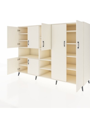 Kronos Dolap 13 Raflı 7 Kapaklı 220x59x163 Aytaşı-aytaşı Aytaşı-aytaşı