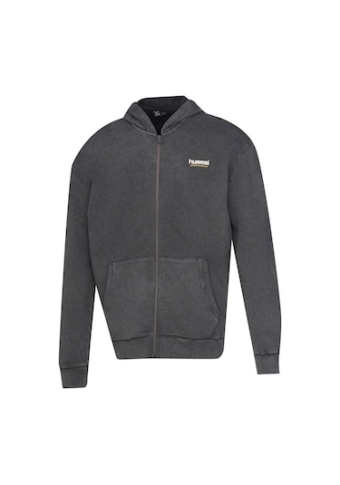 Hummel Yantar Fermuarlı Siyah Erkek Sweatshirt 922530-2001 Siyah
