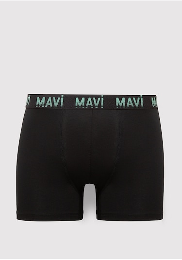 Mavi - 7li Siyah Basic Boxer 0912287-900 Siyah