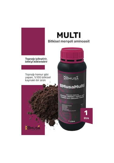Bmusa Multi 1lt Organik Gübre 1 L
