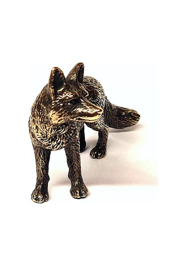 Tilki Heykelcikli 174889667