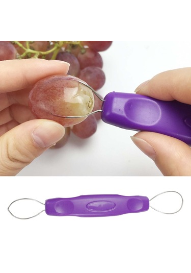 Suntek Üzüm Soyucu Kabuğu Çıkarma Aleti Kullanışlı Meyve Menekşe Diğer