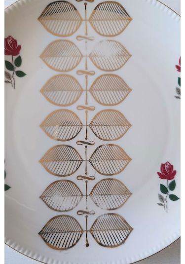 Nurantik Winterling Röslau Alman Pasta Tabağı Renkli