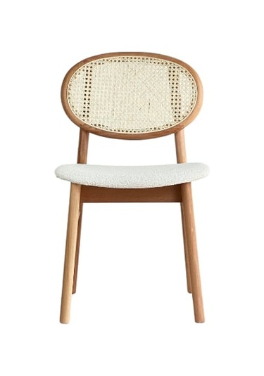 Oslo Hazeranlı Ahşap Sandalye Natürel