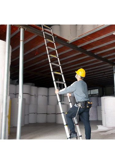 Alüminyum Katlanır Merdiven 2.9 Metre 10 Basamak