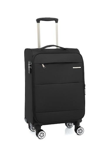 Louisiana Polo Kabin Boy Lüx Kumaş Valiz Siyah 2082 Siyah