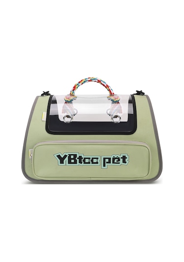 Crosswing Katlanabilir Büyük Kapasiteli Kedi Çantası-yeşil