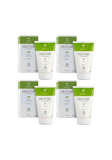 Deotak Krem Deodorant 35ml Plus Çay Ağaçı Yağı 4 Lü Set
