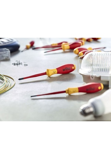 Wiha 3251 SoftFinish Torx VDE Tornavida slimFix TX25 x 125mm 36539