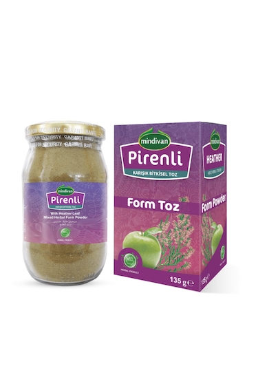 Mindivan Pirenli Karışık Bitkisel Elma Toz 135 G