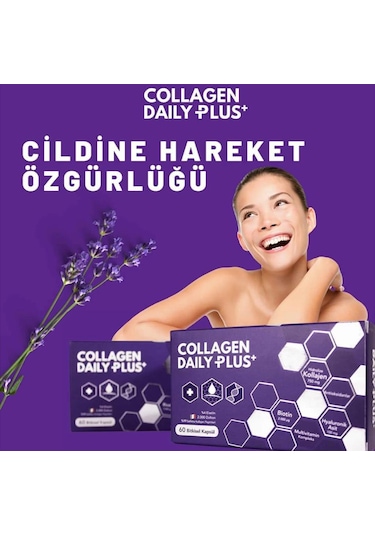 Collagen Daily Plus+ 60 Kapsül