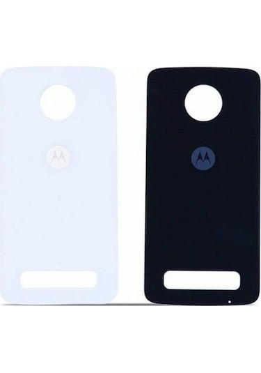 Senalstore Motorola Moto Z Play Droid Xt1635 Arka Pil Batarya Kapak Cam - Siyah