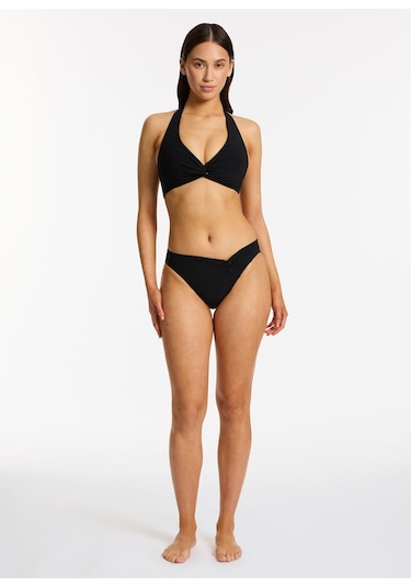 Deep Beach Triangle Twist Toparlayıcı Bikini Üstü Turuncu