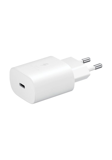 Samsung Uyumlu EP-TA800N TypeC 25W Hızlı Şarj Adaptörü (Beyaz)
