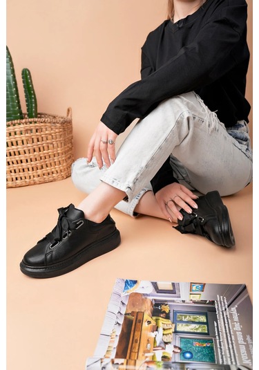 Luis A Costa Lc105 Siyah St Bağcıklı Kadın Ayakkabı Renkli