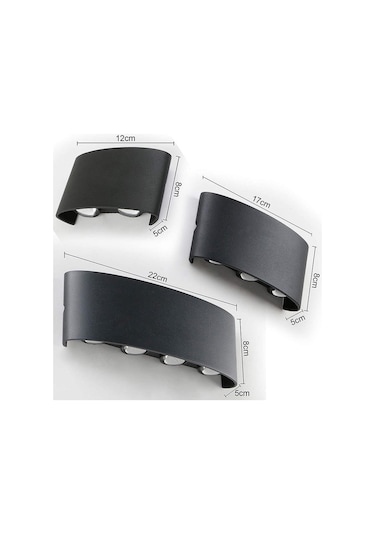 Sıcak Beyaz Modern Led Duvar Lambası Plastik Kabuk Oturma Odası İçin 6w Beyaz