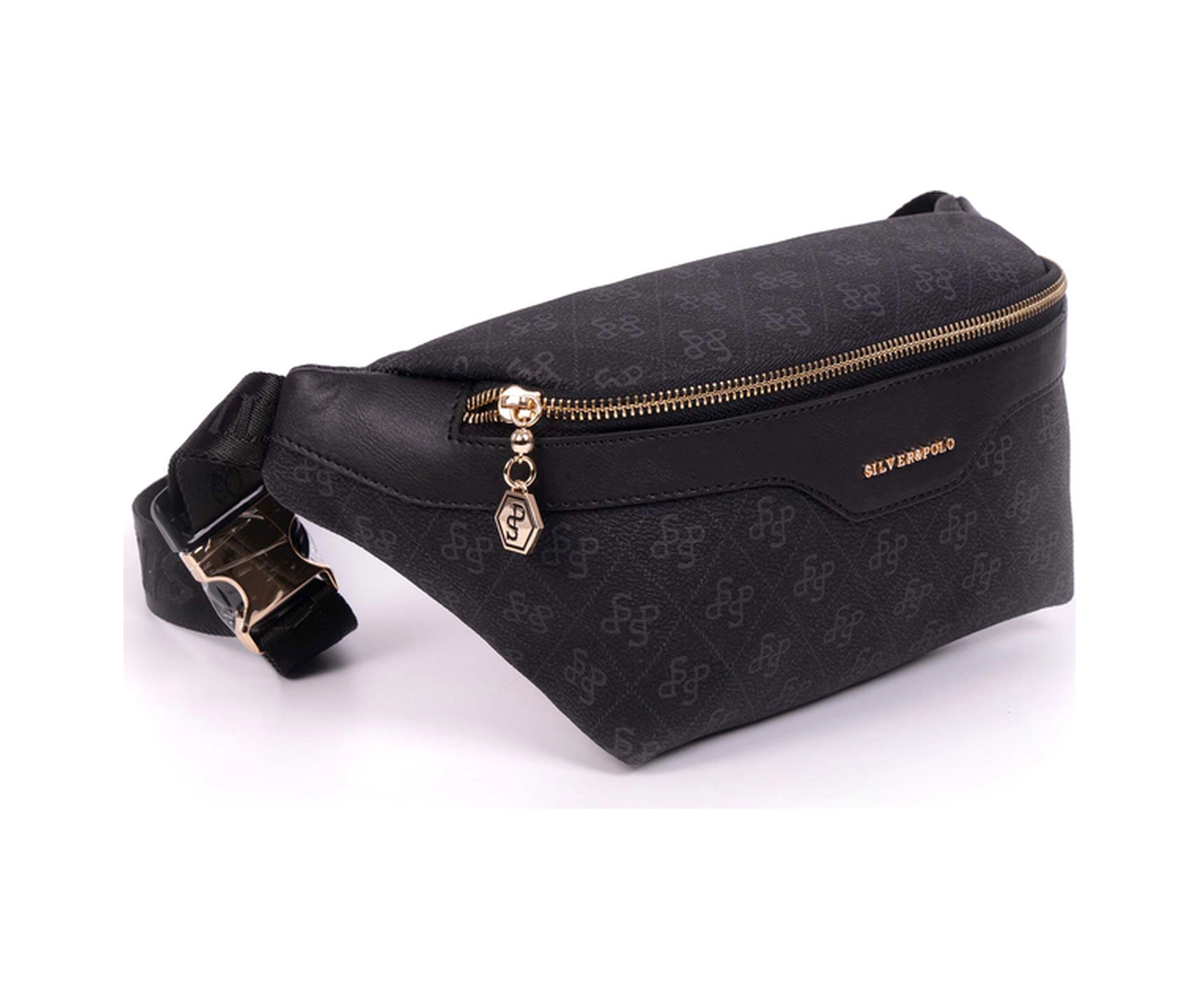 Silver Polo Kadın Bel Çanta 1192 Siyah 001