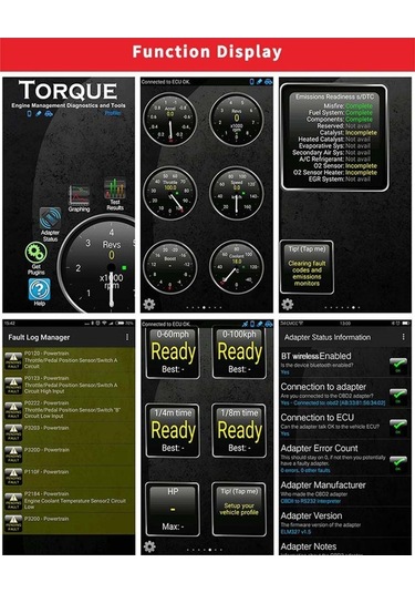 Artfulabode Zamanlı Veri Okuma, Tanı Suofeng Silme, Obdıı Motor Kw901 Konnwei Hata Cihazı Bt 5.0 - Uj