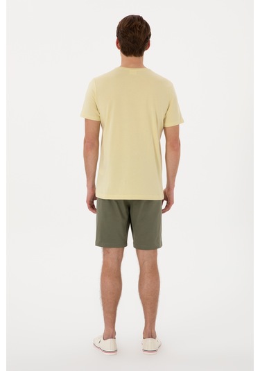 U.s. Polo Assn. Erkek Koyu Haki Şort Örme 50305933-vr111 Koyu Haki