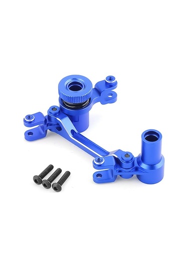 Traxxas Udr 1/7 Rc Araçlar İçin Mavi Metal Direksiyon Parçası - Bjm398 Yedek Ve Yükseltme Bileşeni