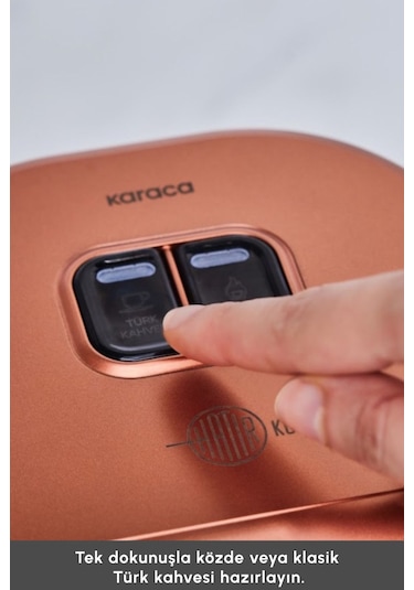 Karaca Hatır Köz Sütlü Türk Kahve Makinesi