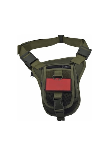 Tabancalık Bel Bacak Omuz Çantası Yeşil