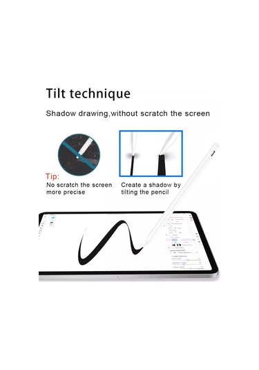 Reedark Stylus Kalem: Hata Tespiti Engelleme, Bluetooth Gerektirmez, Hemen Kullan, Doğru Ve Pürüzsüz, Kesintisiz Dokunma, Type-c Şarjlı