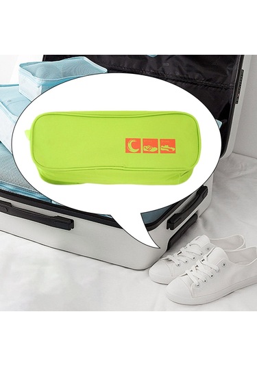 Suntek Fermuarlı Hafif Ayakkabı Kılıfı Yeşil Oxford Kumaş Diğer